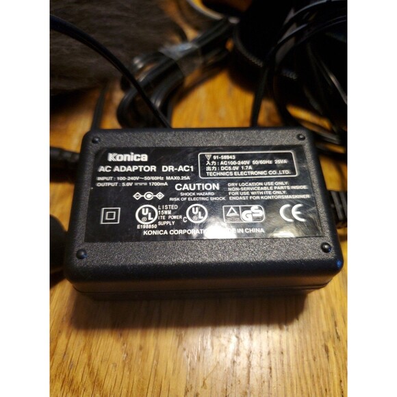 Konica ac adapter DR-AC1 for digital camera - Picture 3 of 3